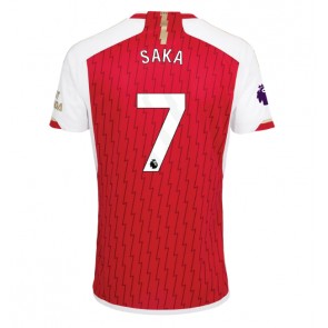 Arsenal Bukayo Saka #7 Replika Hjemmebanetrøje 2023-24 Kortærmet